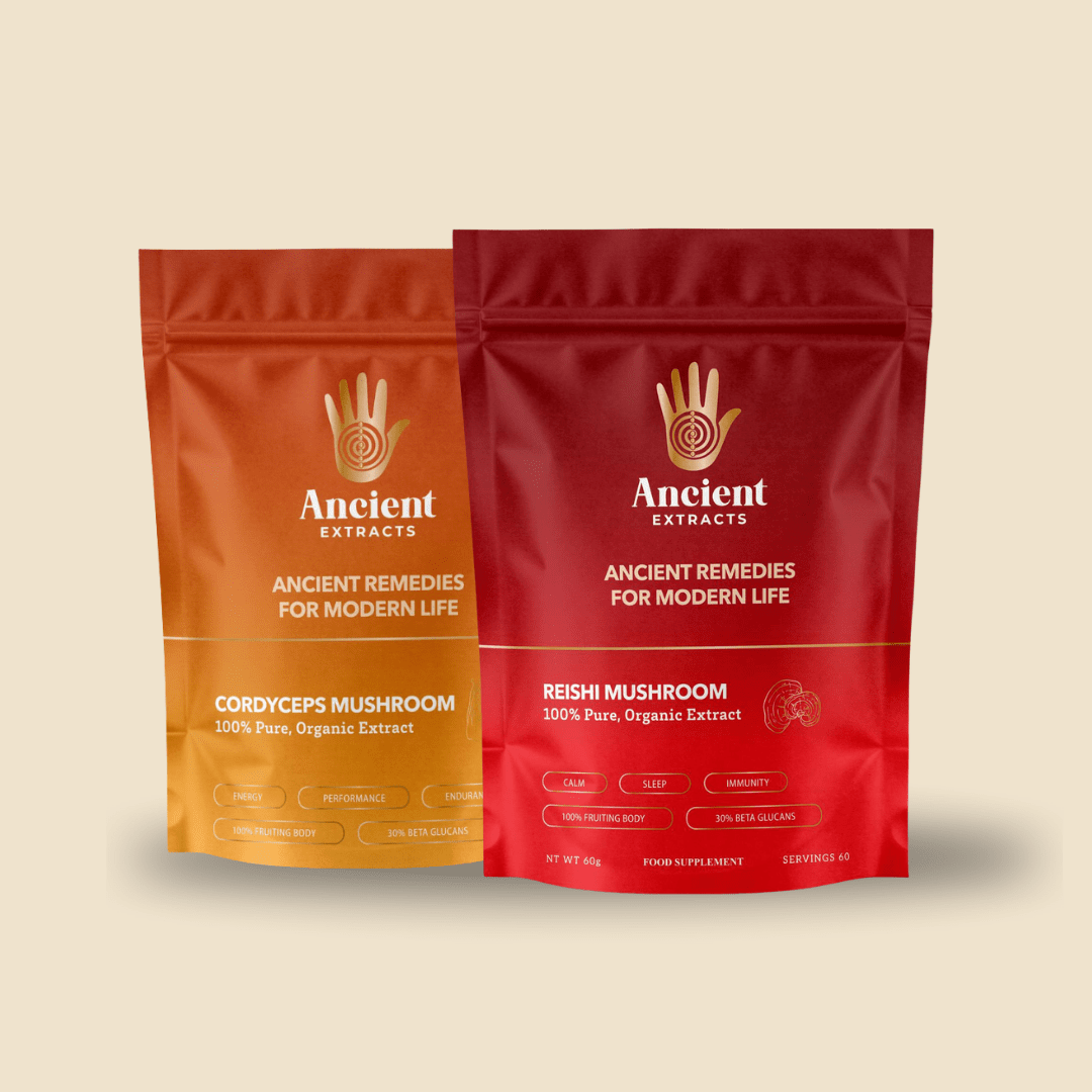Hormone Pair Reishi & Cordyceps Extracts - Mushroom Extract - Ancient Extracts