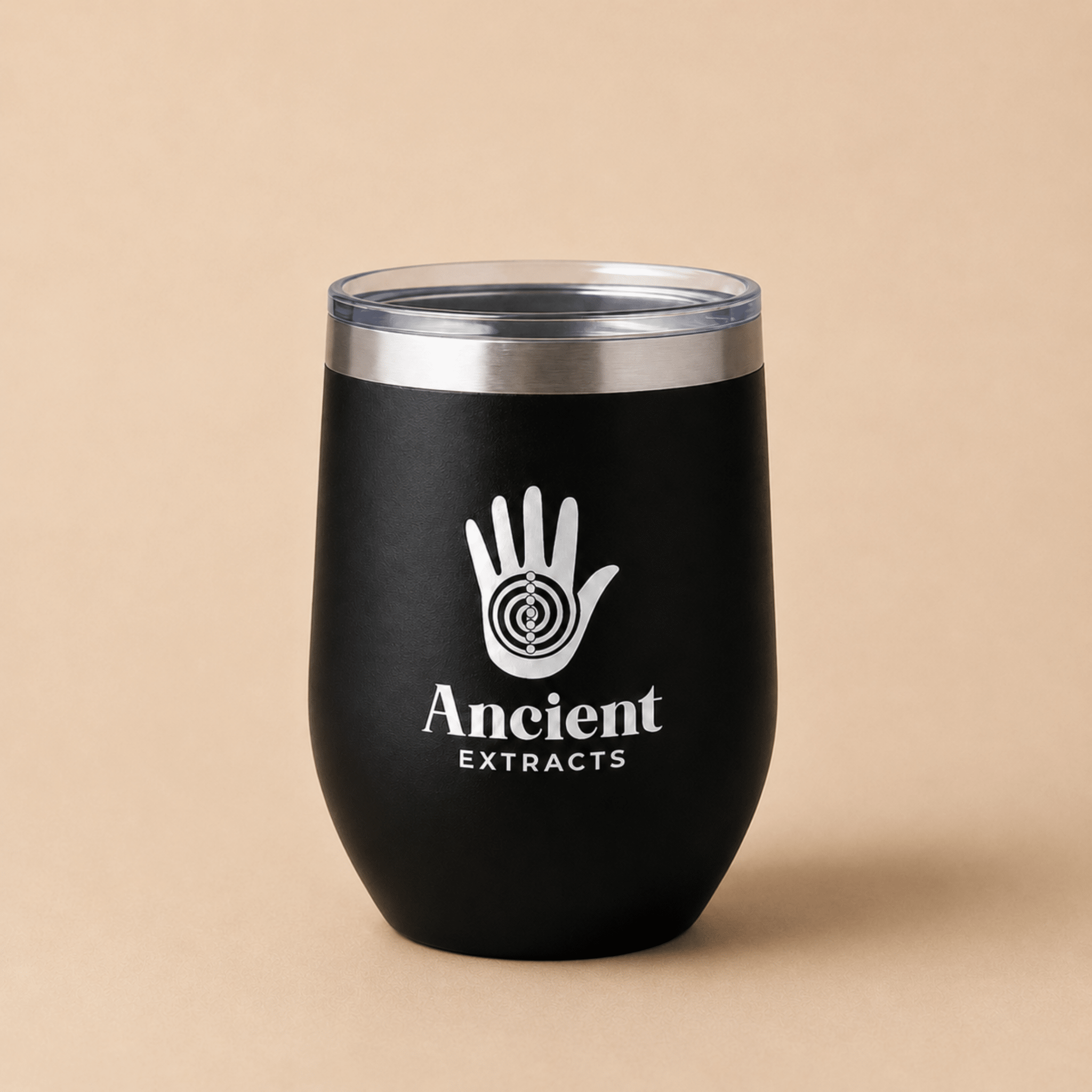 300ml Insulated Stainless Steel Tumbler with Lid - Ancient Extracts