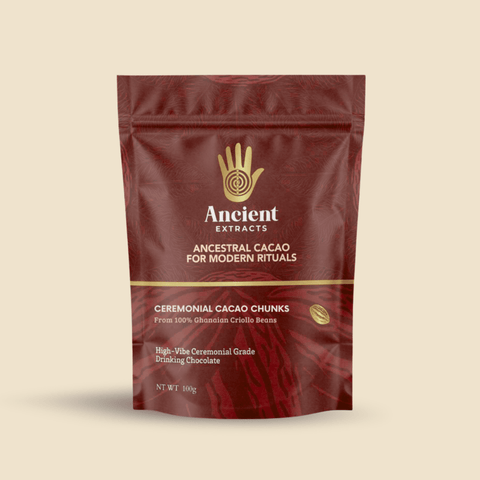 Ceremonial Grade Ghanaian Cacao Chunks - Nutrition support - Ancient Extracts