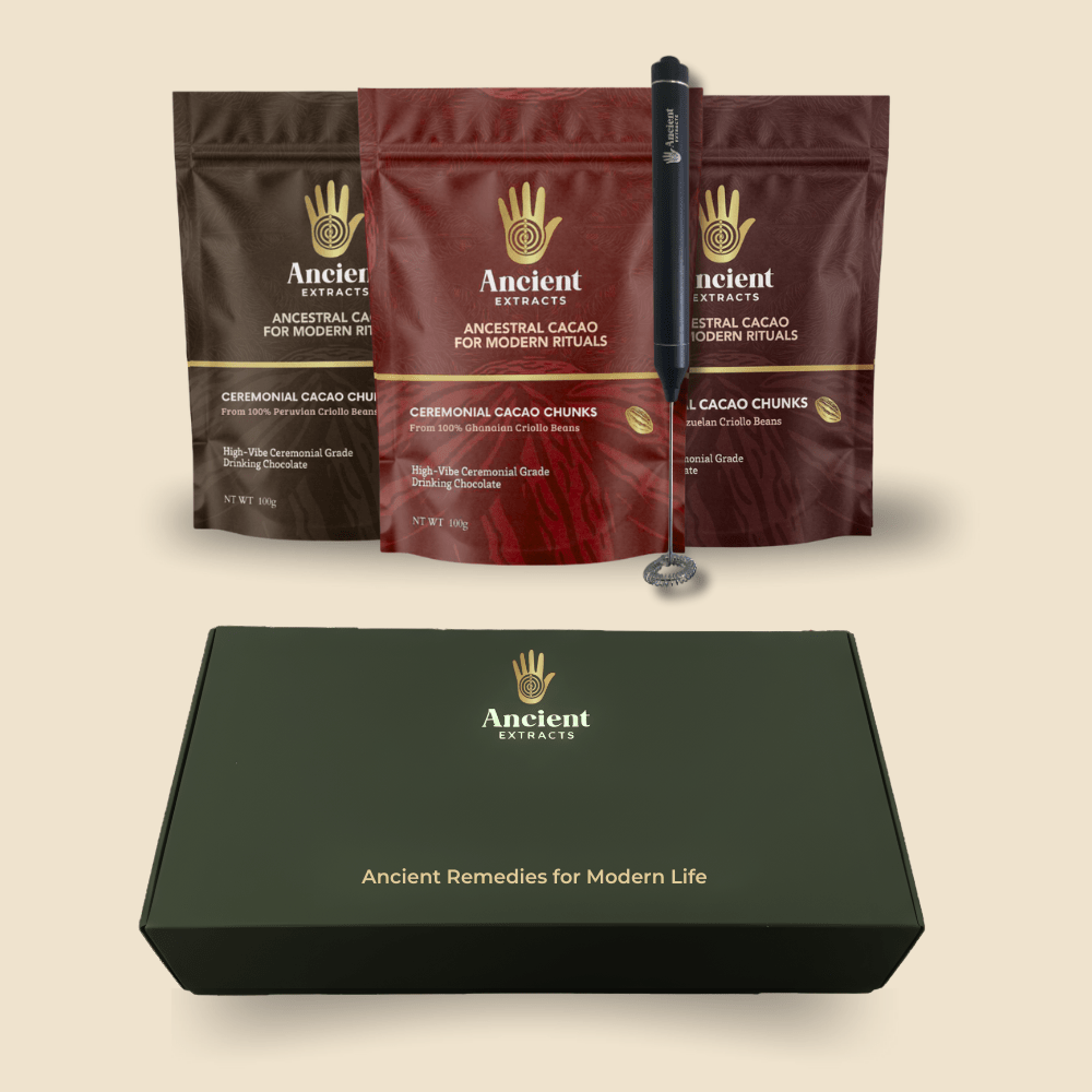 Ceremonial Grade Cacao Collection Box - Nutrition support - Ancient Extracts
