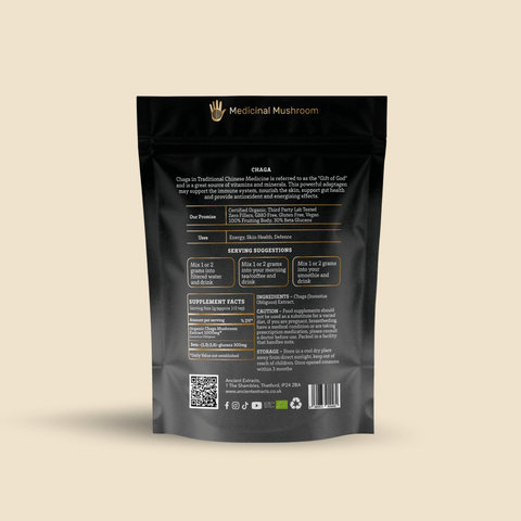 Chaga Mushroom Extract Powder - Mushroom Extract - Ancient Extracts