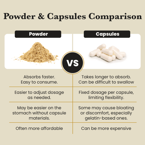Hormone Pair Reishi & Cordyceps Extracts - 30% Beta Glucans (60g each) - Mushroom Extract - Ancient Extracts