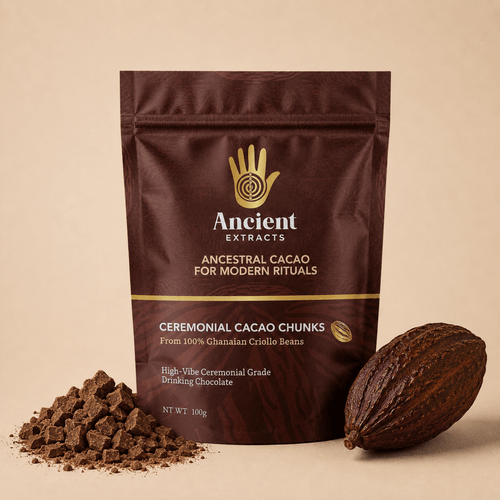 Ceremonial Grade Ghanaian Cacao Chunks - Nutrition support - Ancient Extracts