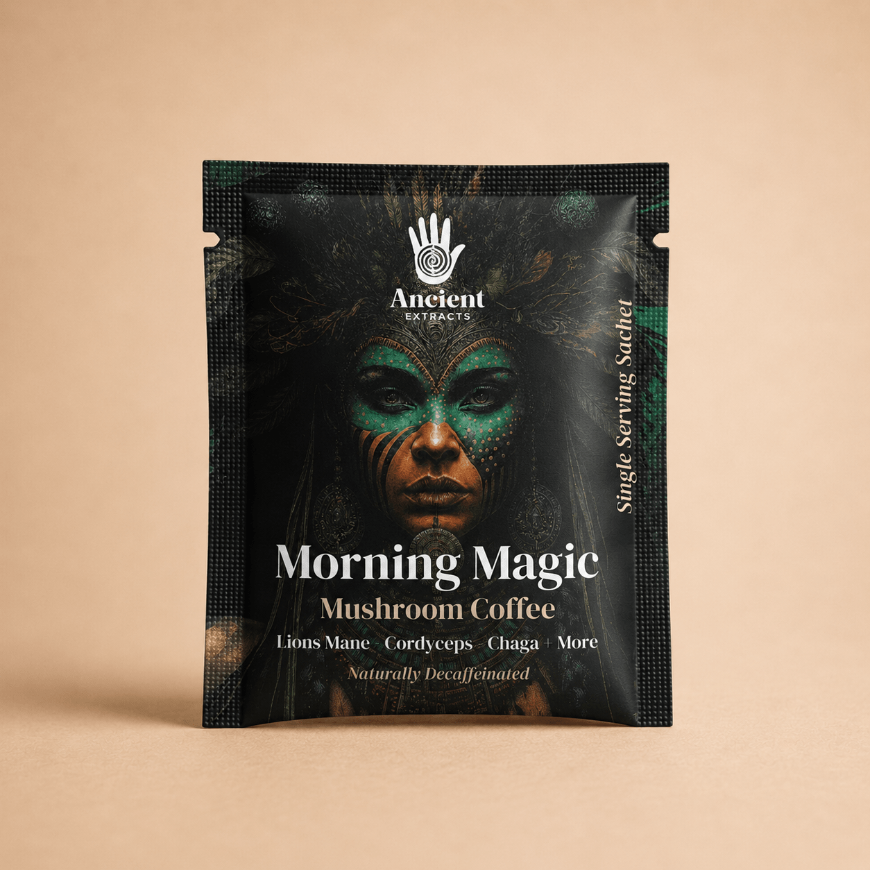 4x Morning Magic Single Sachets (6g) - Mushroom Extract - Ancient Extracts