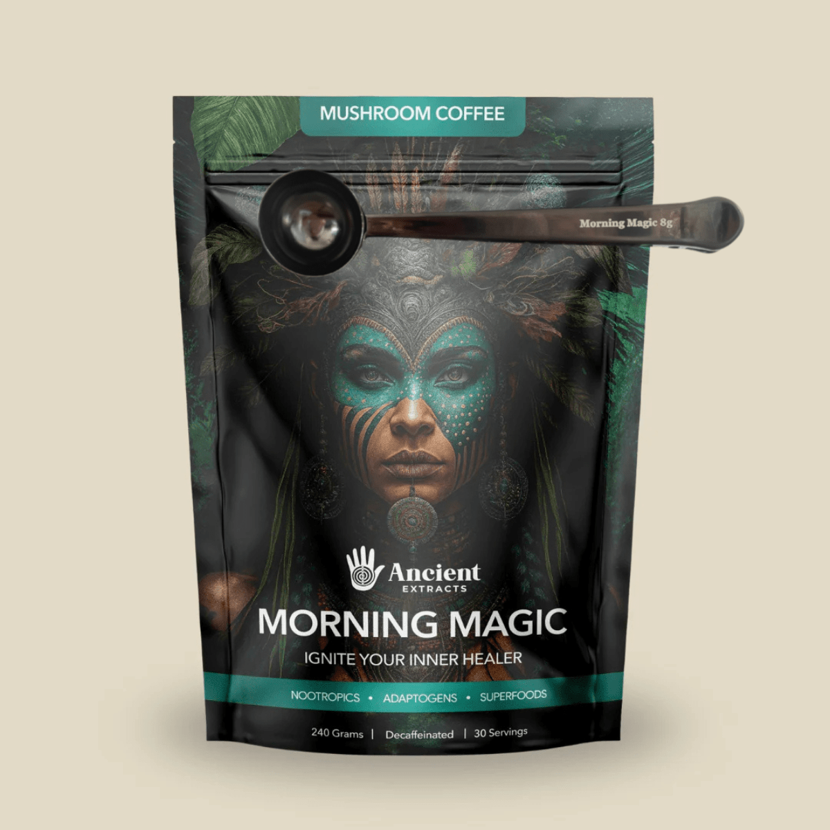 Morning Magic Metal Scoop - Ancient Extracts