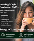 Morning Magic Mushroom Coffee (240g) - Mushroom Extract - Ancient Extracts