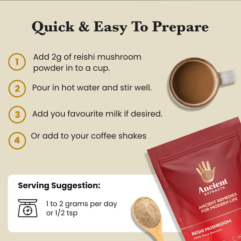 Mindful Pair Lions Mane & Reishi Extracts - 30% Beta Glucans (60g each) - Mushroom Extract - Ancient Extracts