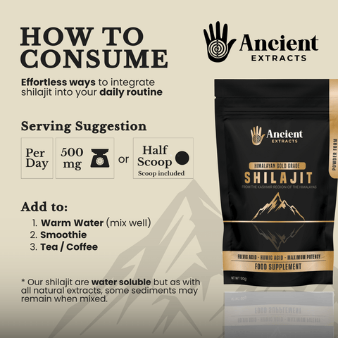 Shilajit Pair - Organic Resin and Powder - 80% Fulvic Acid