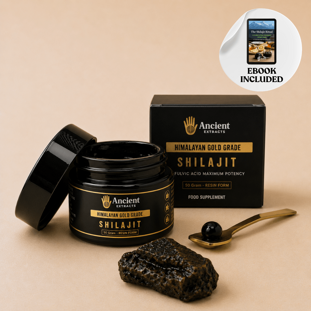 Ancient Extracts Pure Shilajit Resin sourced from Kashmir