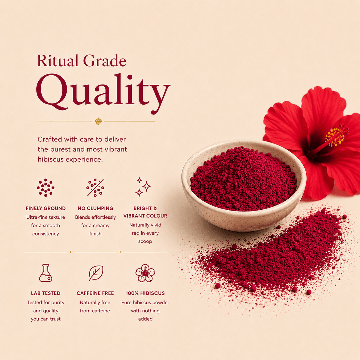 Ritual Grade Hibiscus Matcha Powder (Copy) - Ancient Extracts