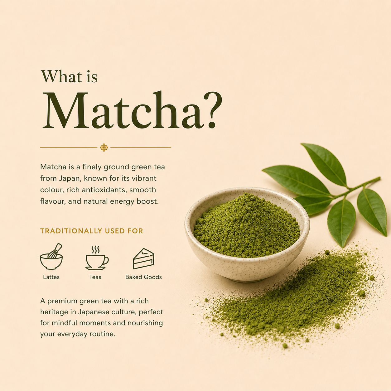 Ceremonial Grade Matcha (Copy) - Nutrition support - Ancient Extracts