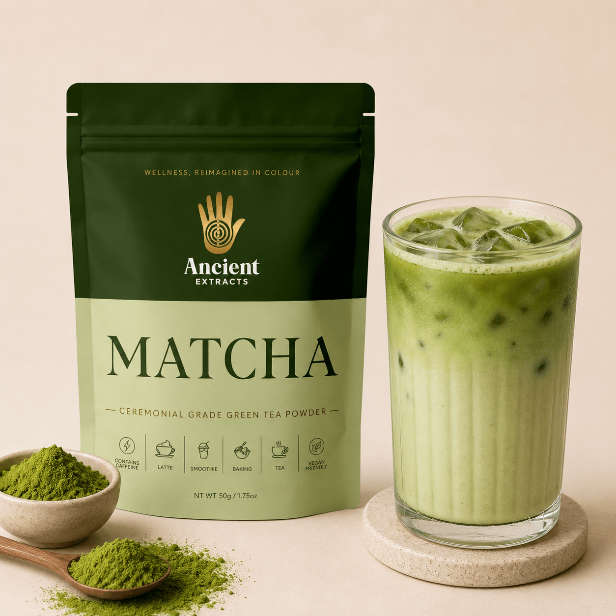 Ceremonial Grade Matcha - Nutrition support - Ancient Extracts