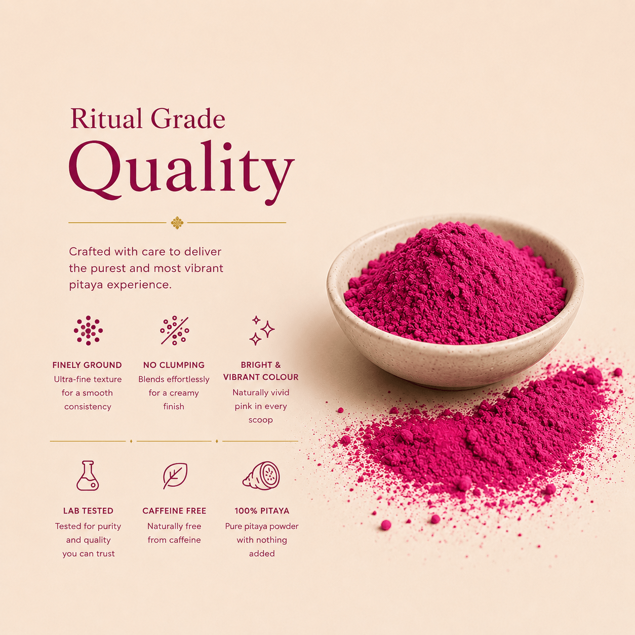 Ritual Grade Dragon Fruit Matcha Powder (Copy) - Ancient Extracts