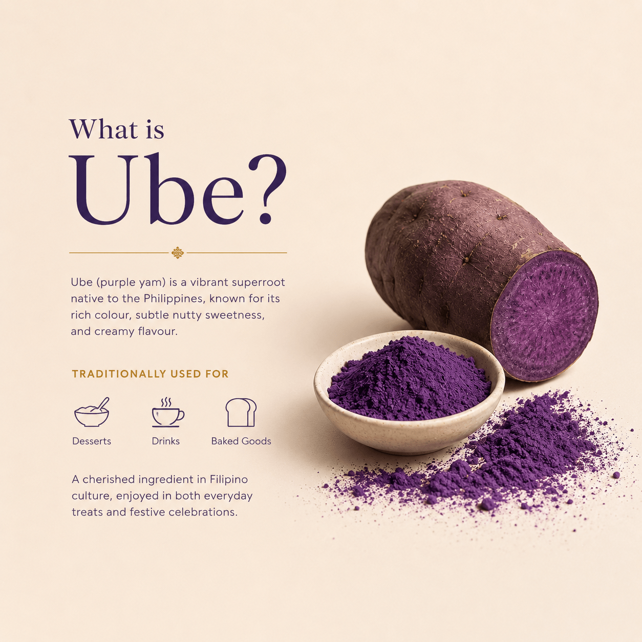 Ritual Grade Ube Matcha Powder - Ancient Extracts